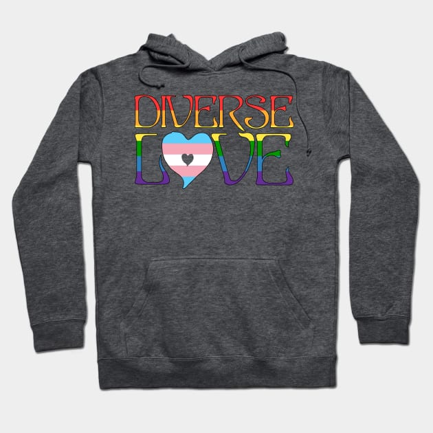 Diverse Love Hoodie by Jevaz